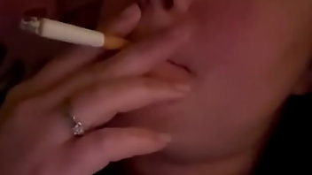 Cigarette MILF Blowjob Amateur 