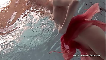 Underwater Blonde Girlfriend Russian 